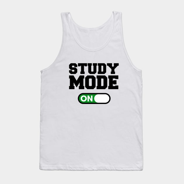 Study Mode Tank Top by Woah_Jonny